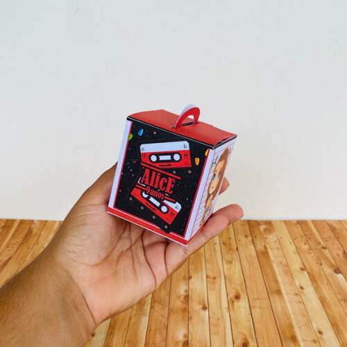 Kit 30 Caixa Básicas Personalizadas Stranger Things