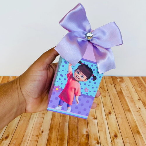 Kit 30 Caixas Personalizadas Básico Boo Monstros S.a