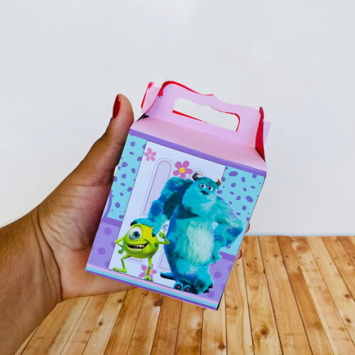 Kit 30 Caixas Personalizadas Básico Boo Monstros S.a