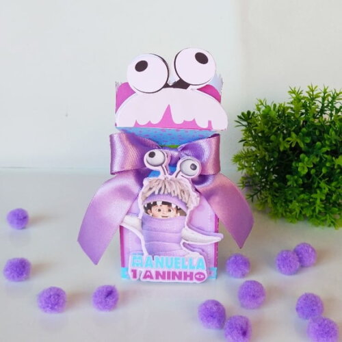 Kit 30 Caixas Personalizadas Boo Monstros S.a