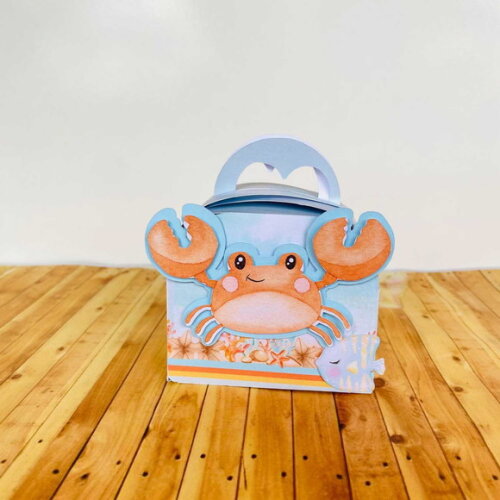 Kit 30 Caixas Personalizadas Fundo do Mar