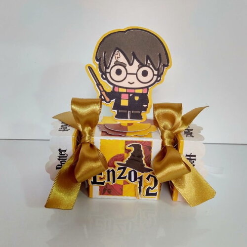 Kit 30 Caixas Personalizadas Harry Potter