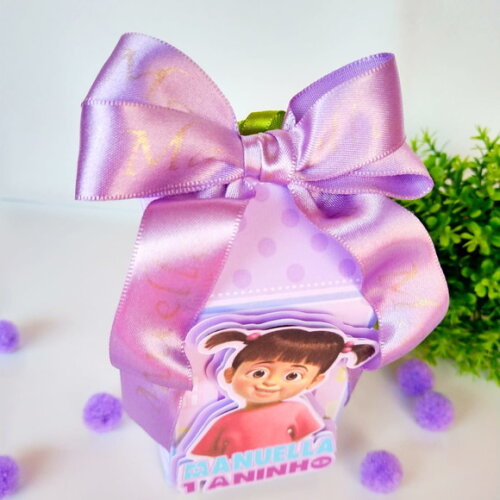 Kit 50 Caixas Personalizadas Boo Monstros S.a