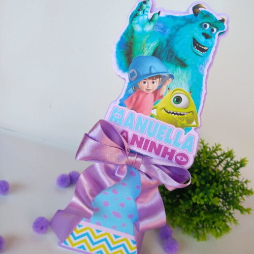Kit 50 Caixas Personalizadas Boo Monstros S.a