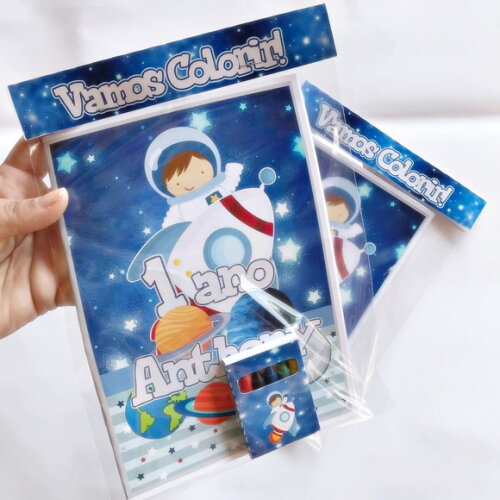 Kit Colorir Astronauta