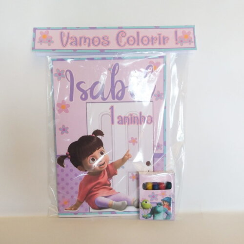 Kit Colorir Boo Monstros Sa