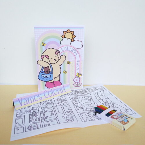 Kit Colorir Personalizado Bobbie Goods
