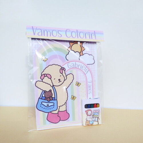 Kit Colorir Personalizado Bobbie Goods