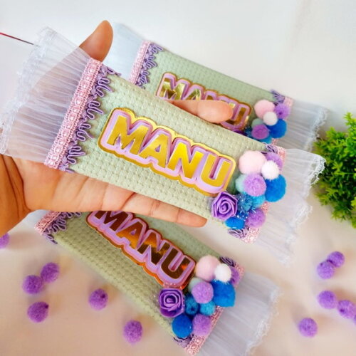 Porta Barra Chocolate Luxo - Boo