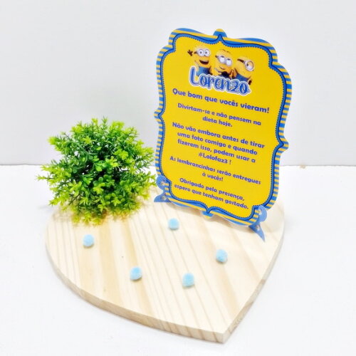Recado de Mesa Minions