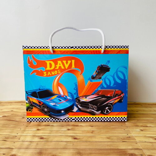 Sacola Hot Wheels Tamanho m