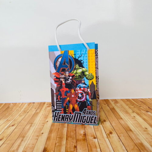 Sacola P Personalizada Vingadores