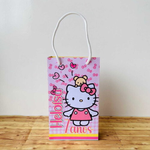 Sacola Surpresa P Personalizada Hello Kitty