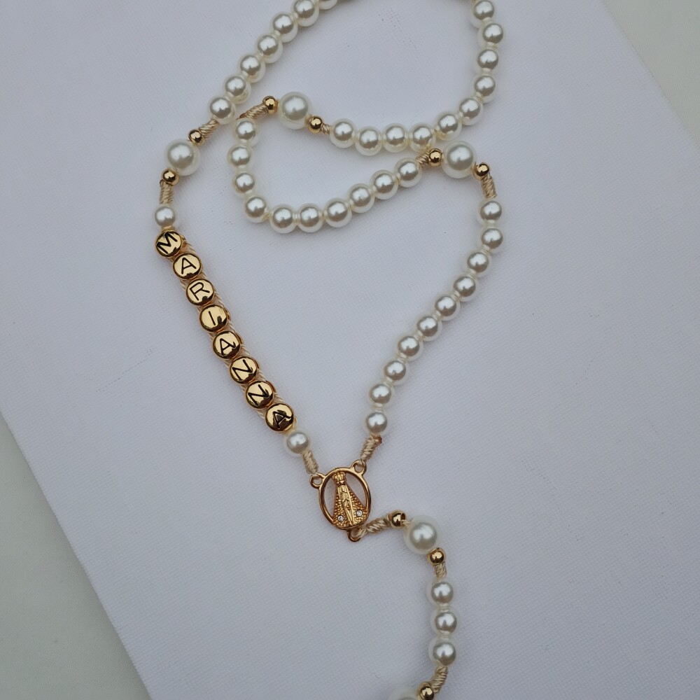 Terço Personalizado Nossa Senhora Aparecida