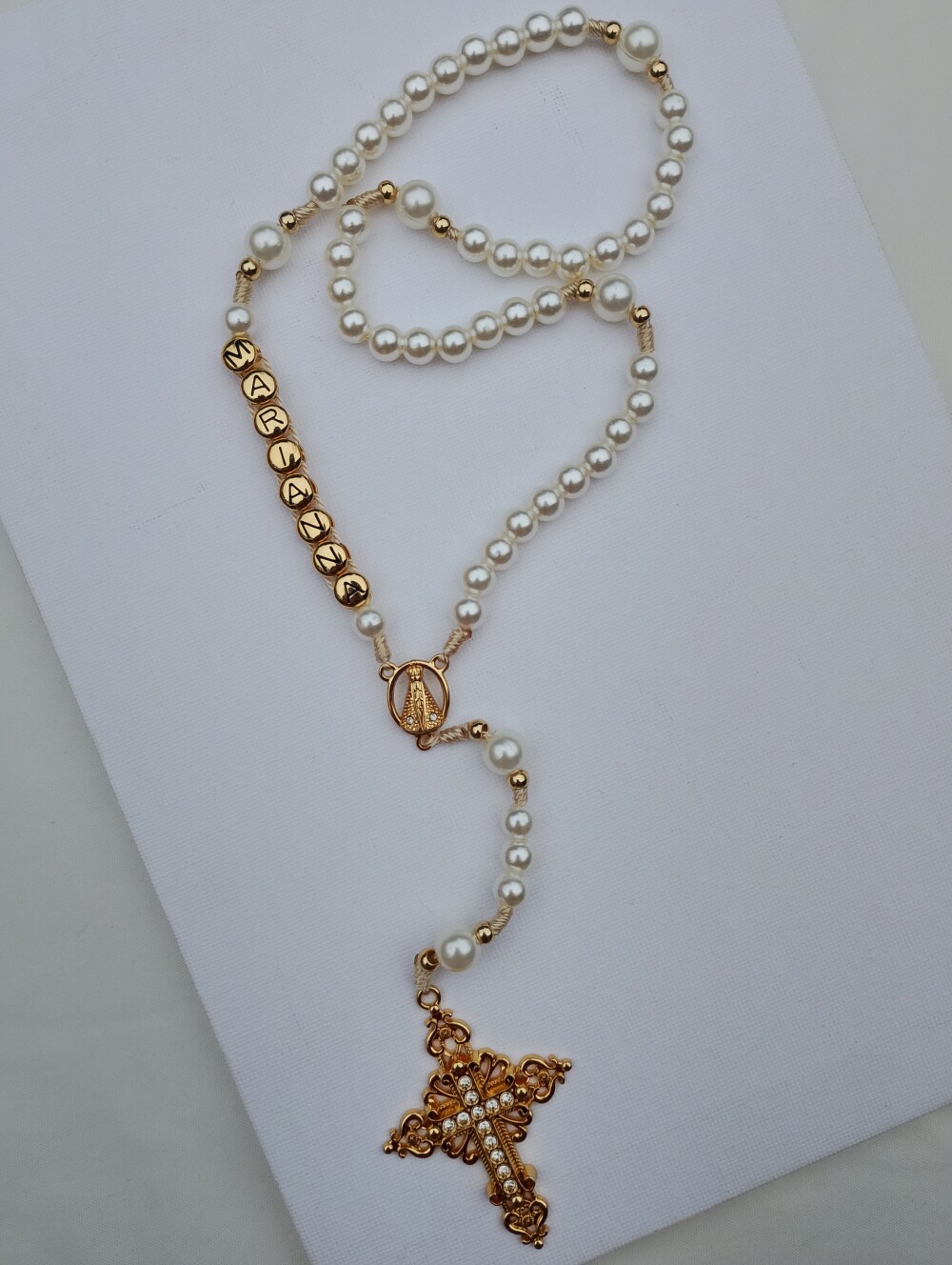 Terço Personalizado Nossa Senhora Aparecida