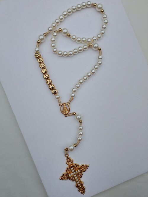 Terço Personalizado Nossa Senhora Aparecida