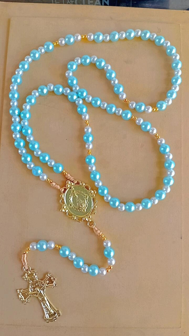 Terço Decorativo Nossa Senhora Aparecida
