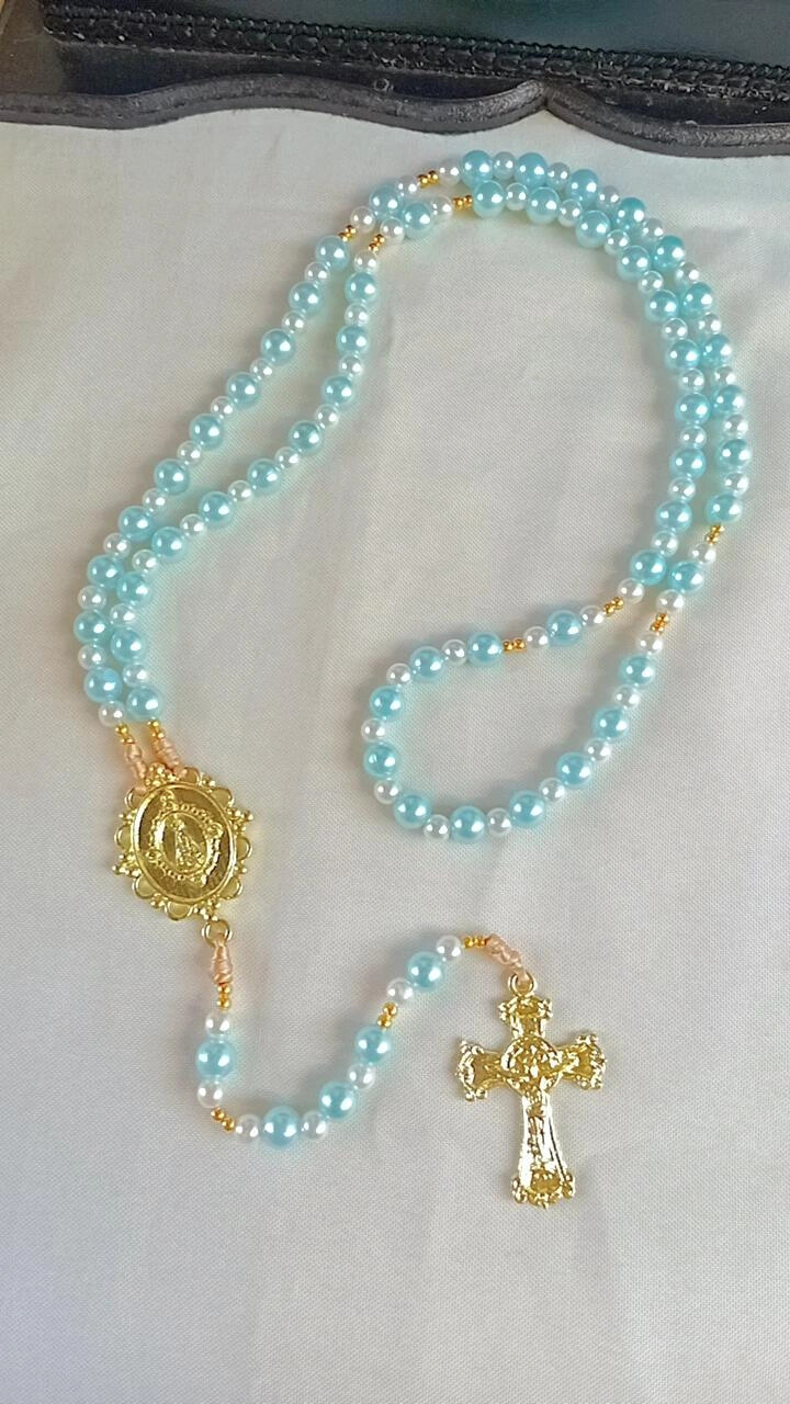 Terço Decorativo Nossa Senhora Aparecida