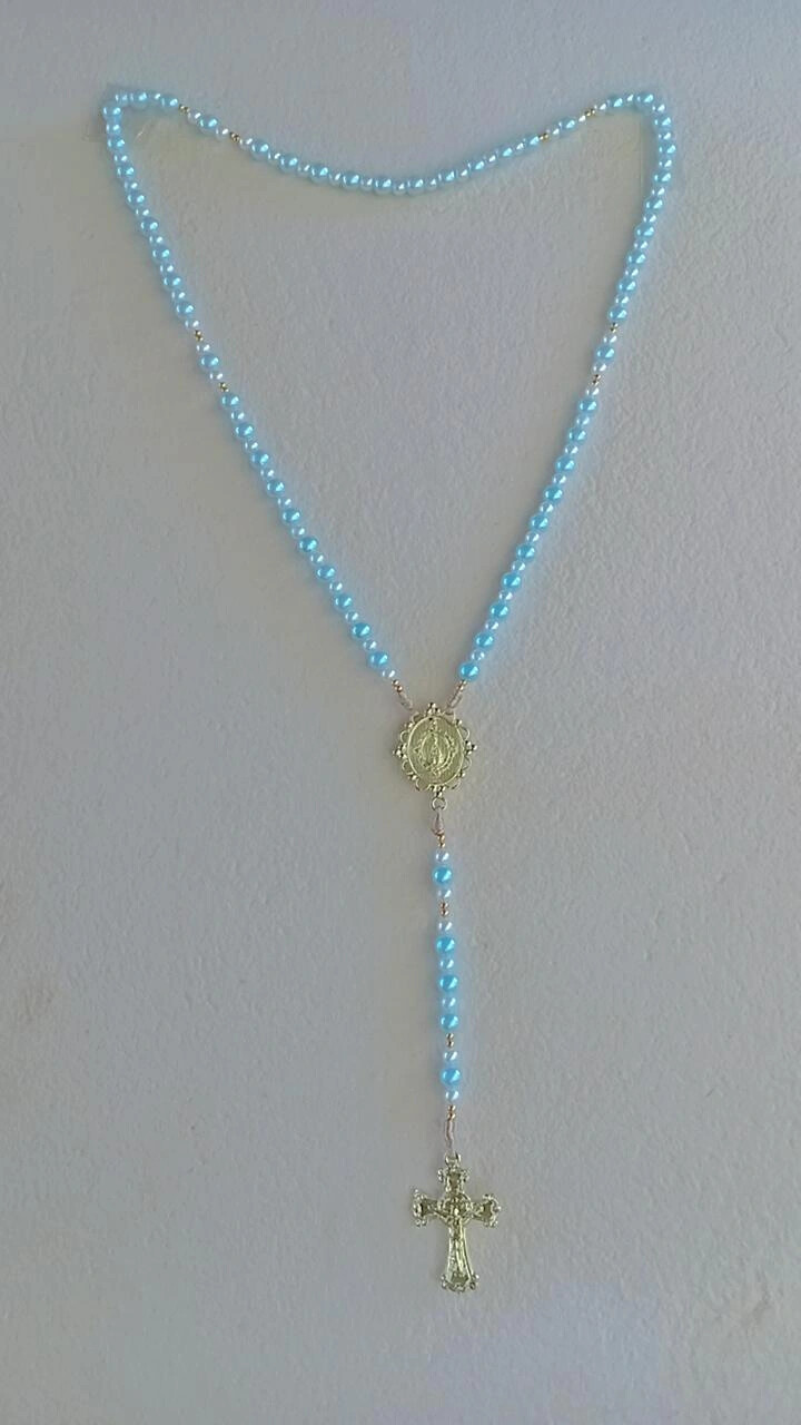 Terço Decorativo Nossa Senhora Aparecida