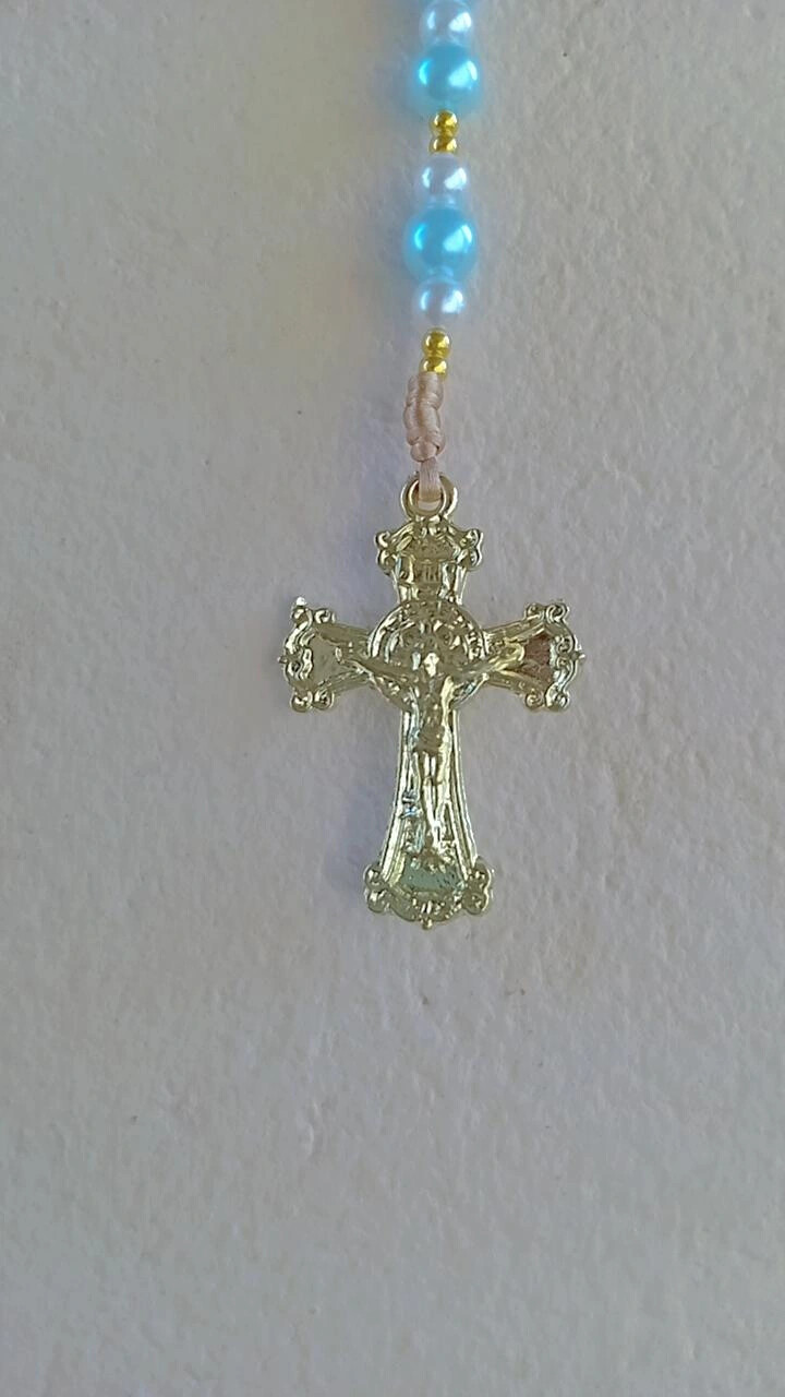 Terço Decorativo Nossa Senhora Aparecida
