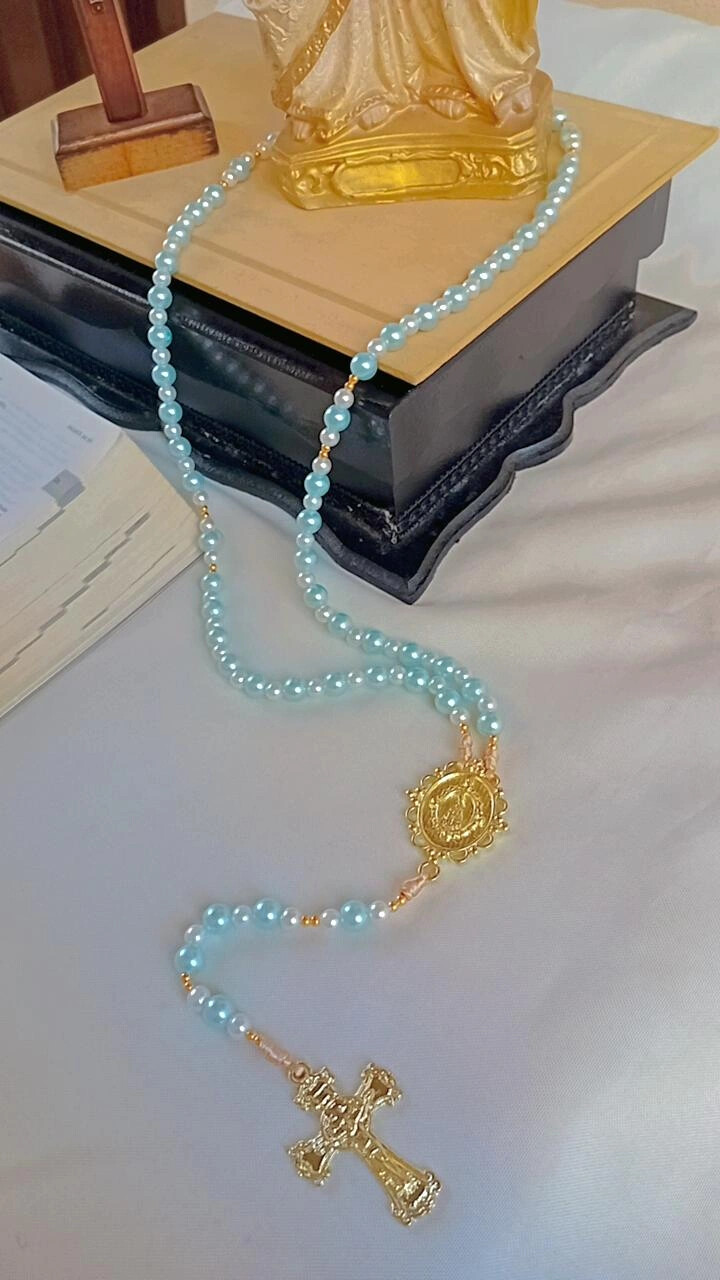 Terço Decorativo Nossa Senhora Aparecida