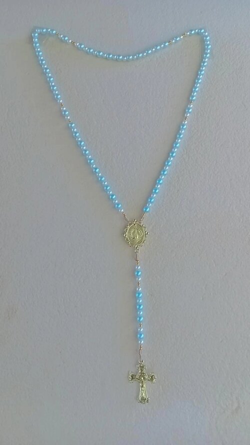 Terço Decorativo Nossa Senhora Aparecida