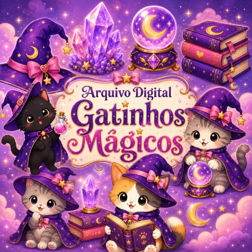 Arquivo digital Gatinhos Mágicos