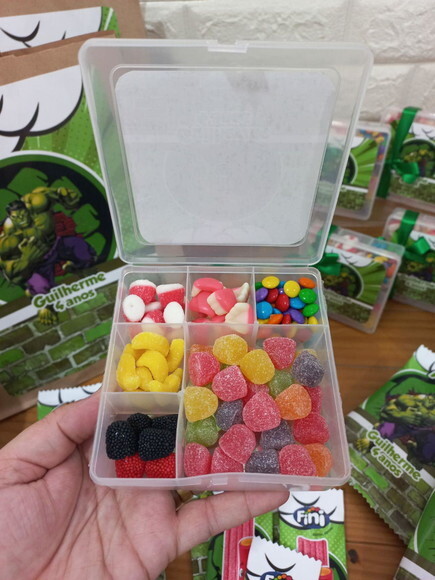 Caixa Box com Guloseimas Hulk