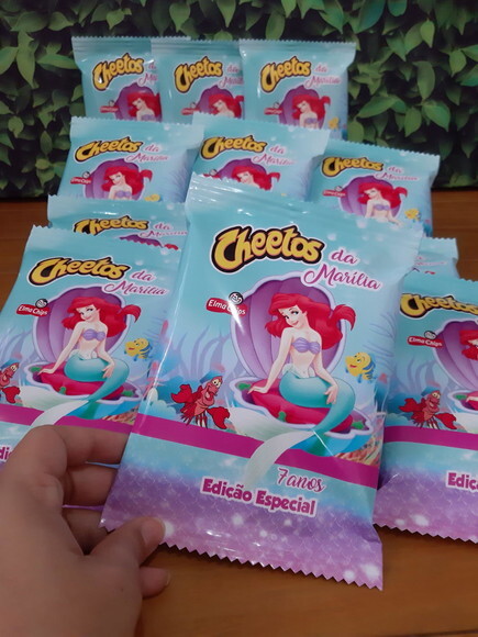 Cheetos Personalizados Sereia