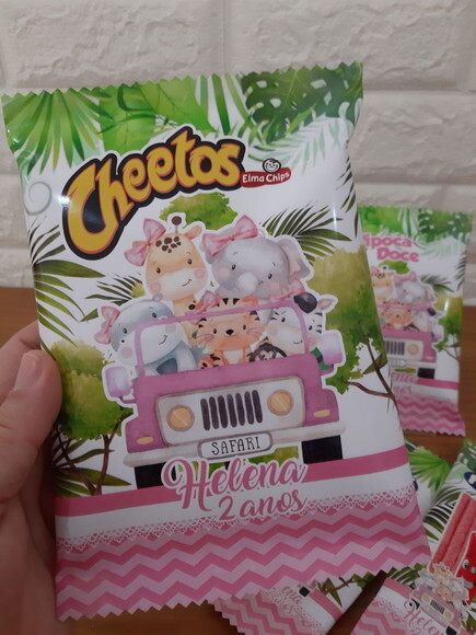 Cheetos Safari Baby Rosa