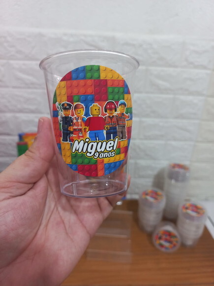 Combo Descartável Refeição Legos