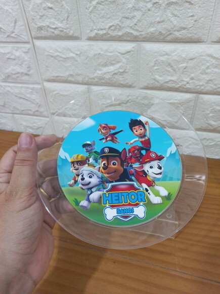 Combo Descartável Refeição Patrulha Canina