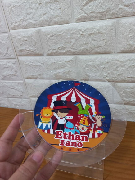 Combo Descartável Sobremesa Circo