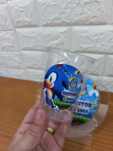Copo Acrílico 200ml Sonic