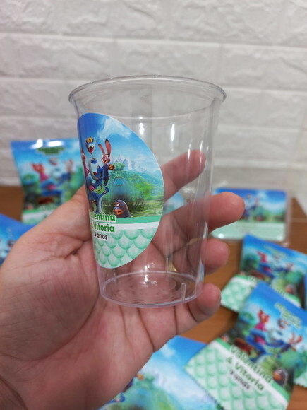 Copo Acrílico 200ml Zootopia