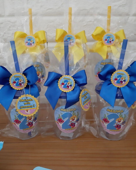 Copo Personalizado Baby Shark