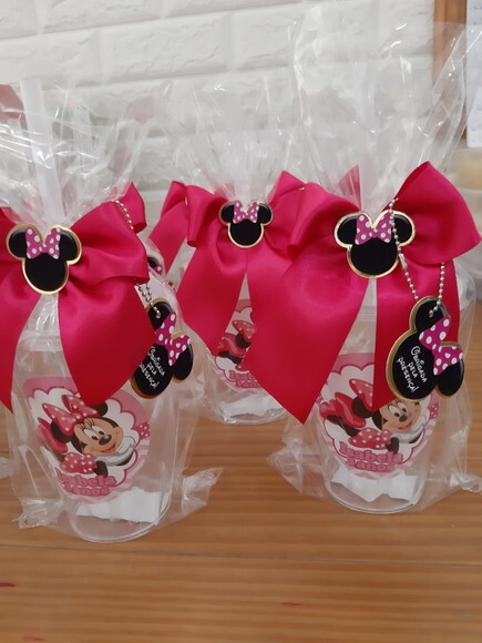 Copo Personalizado Minnie Rosa