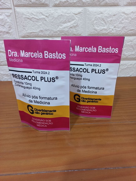 Embalagem Kit Ressaca Saco Zip 14x19cm