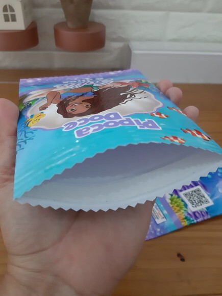 Embalagem Personalizada Pipoca Doce Sereia