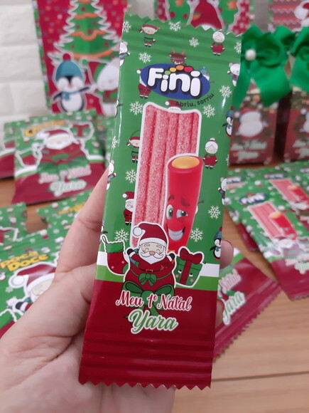 Fini Meu Primeiro Natal Personalizado