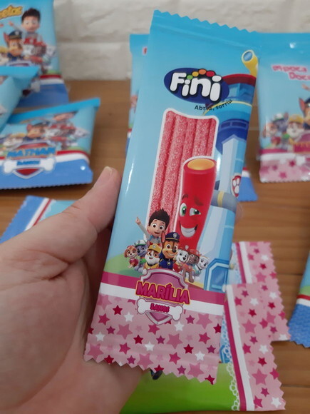 Fini Patrulha Canina Rosa Personalizado
