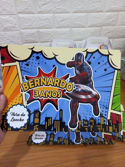 Jogo Americano Heróis 5