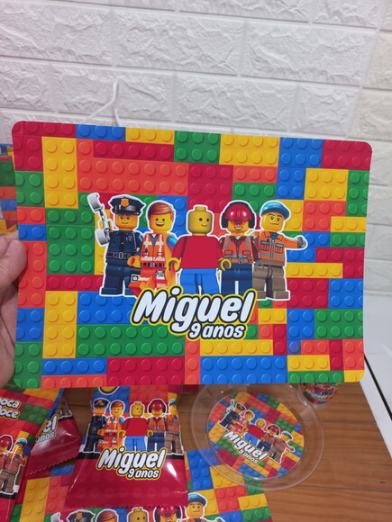 Jogo Americano Legos