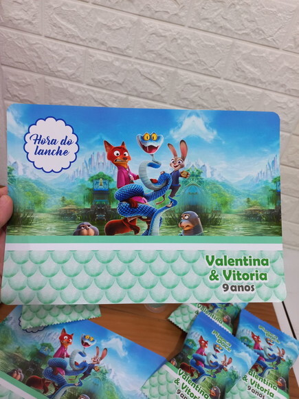 Jogo Americano Zootopia