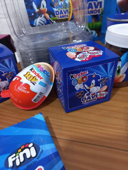Kinder Ovo na Caixa Personalizado
