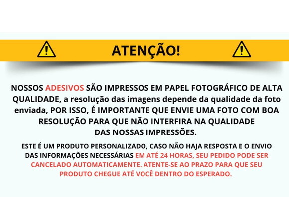 Kit 100 Adesivos Formatura Foto ou Caricatura