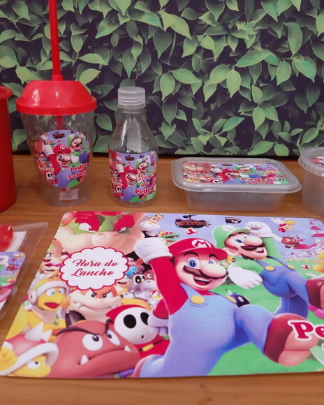 Kit Escola Mario Bross