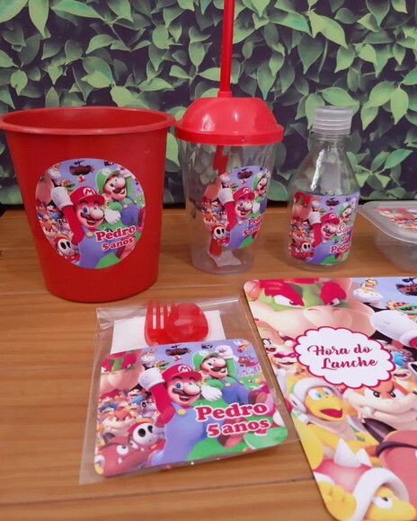 Kit Escola Mario Bross