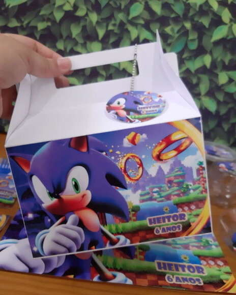 Kit Escola Sonic 2