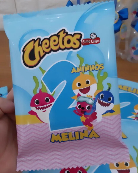 Kit Guloseimas Baby Shark 40 Peças